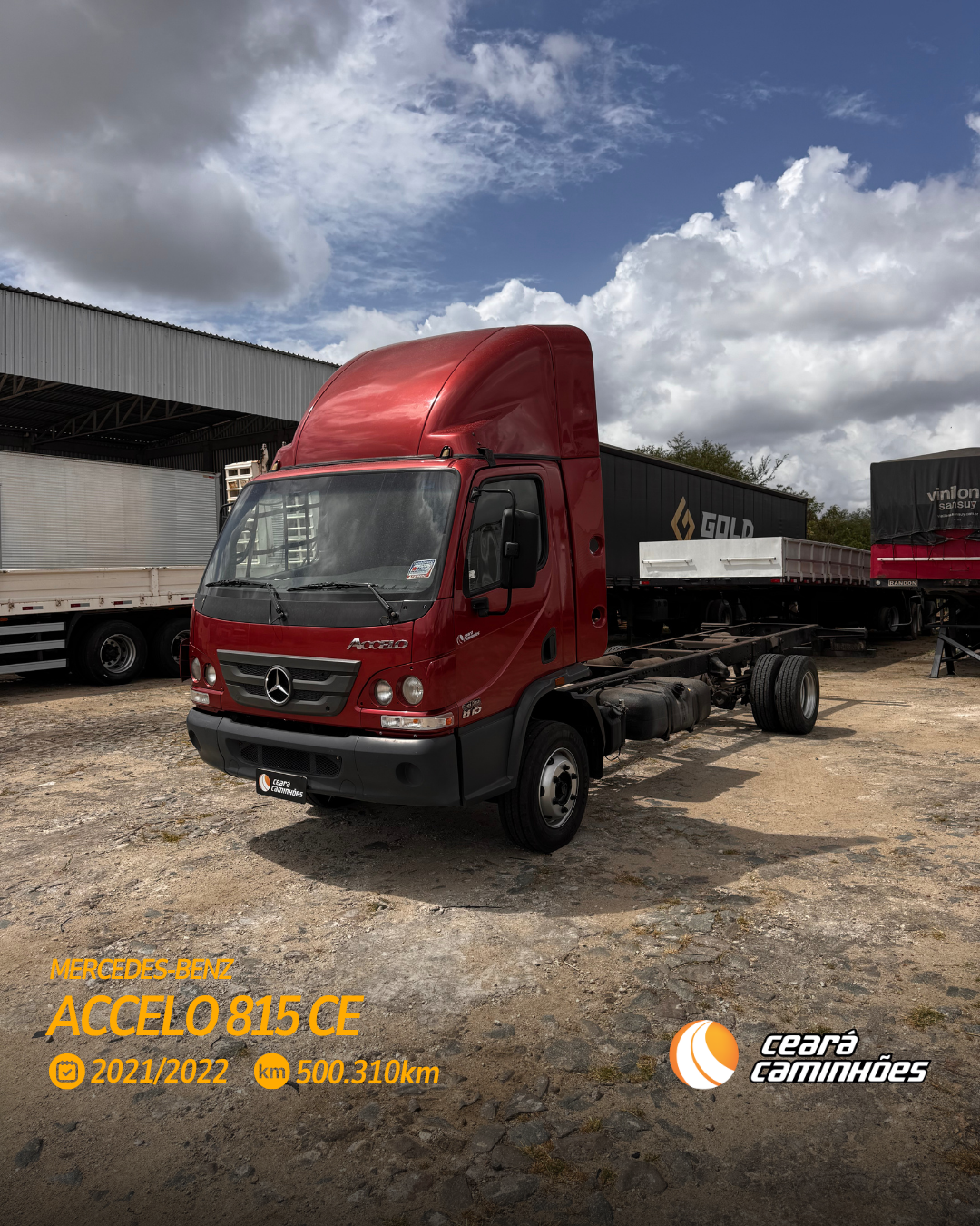 MERCEDES-BENZ Accelo 815 2p (diesel) (E5)